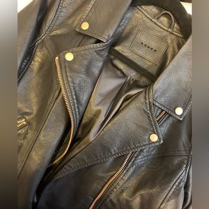 BLANKNYC Faux Leather Jacket, Size L